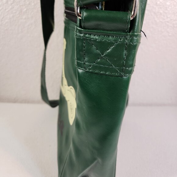 Green and Cream Shoulder Bag - Picture 12 of 16